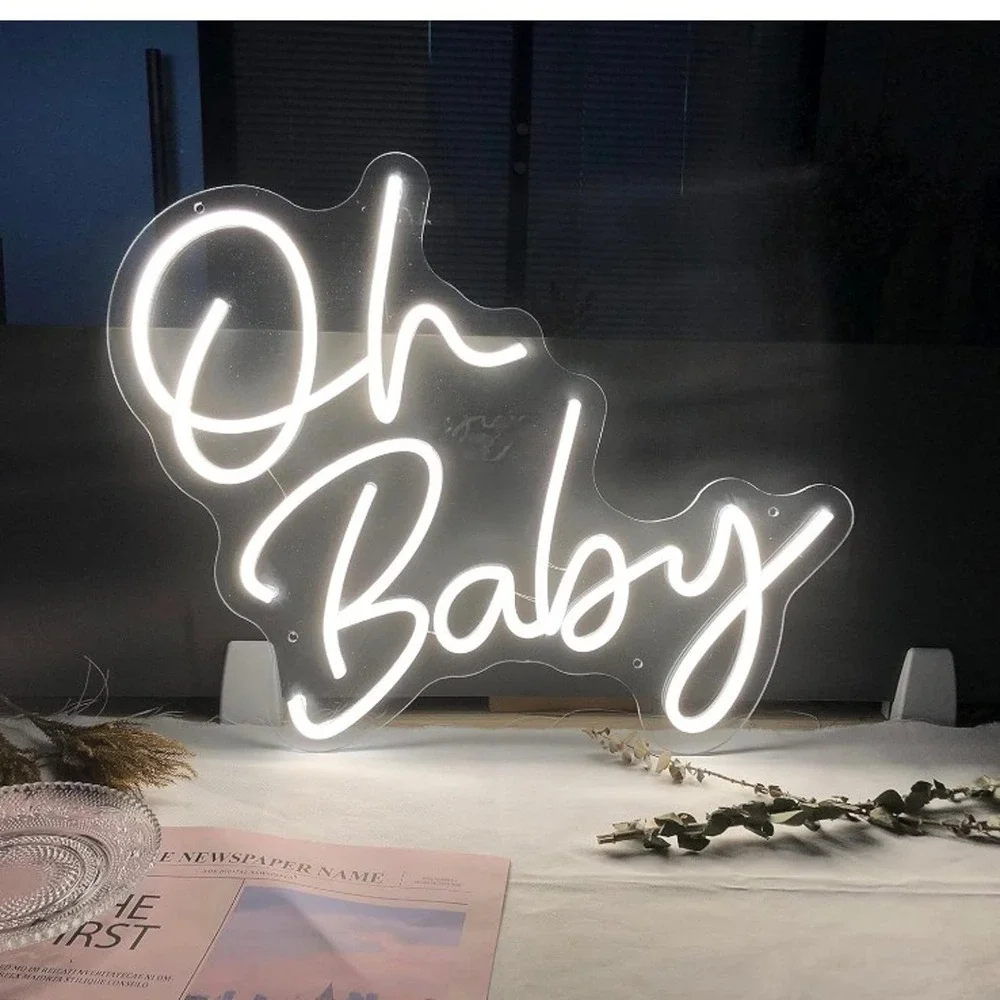 Oh Baby Neon Sign